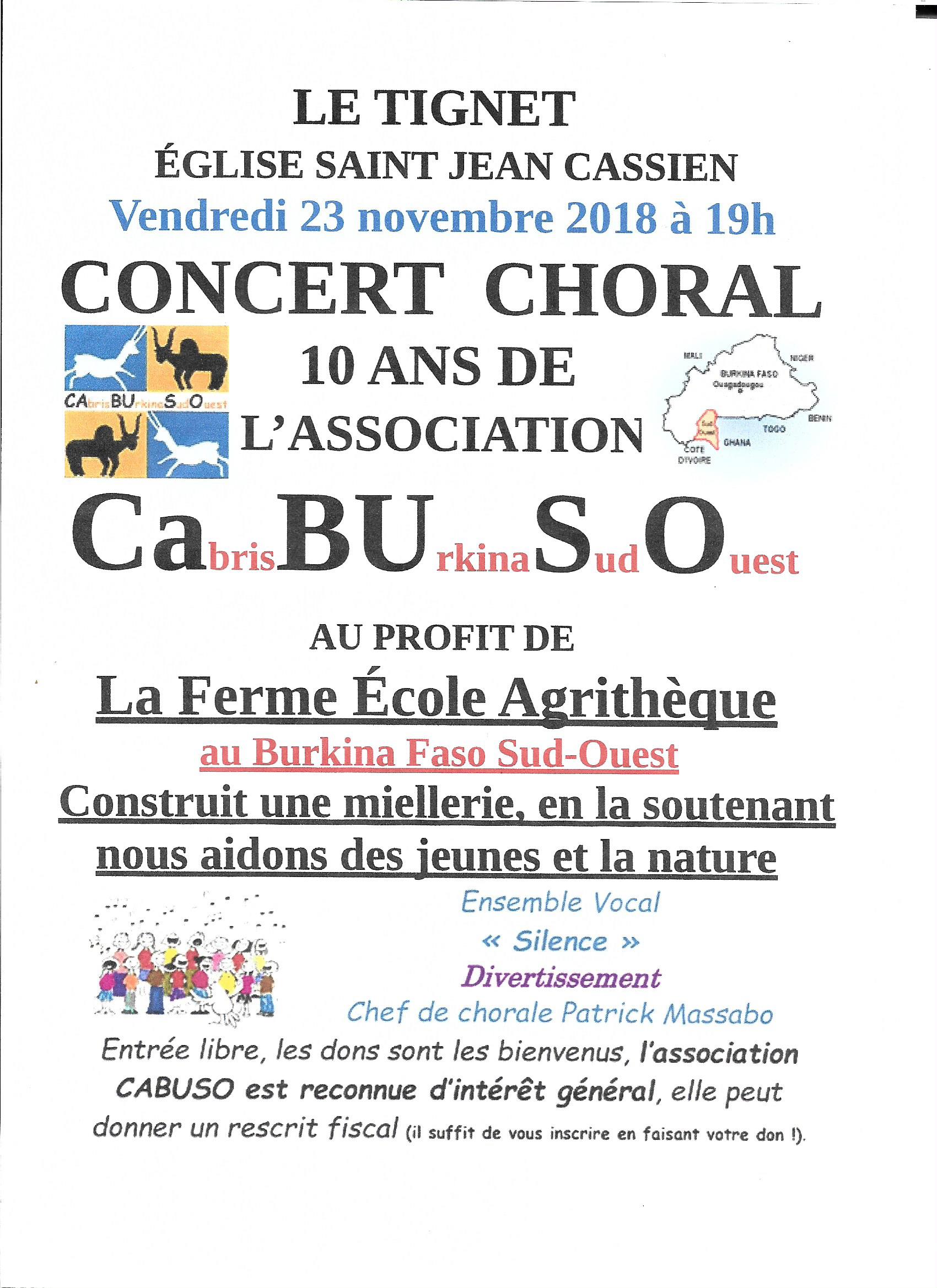 Afichette concert 2018
